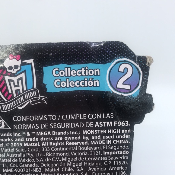 Mega Blocks Monster High Series 2 Catty Noir New Old Stock Sealed - Picture 4 of 7